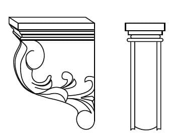 Greystone Shaker - CORBEL57